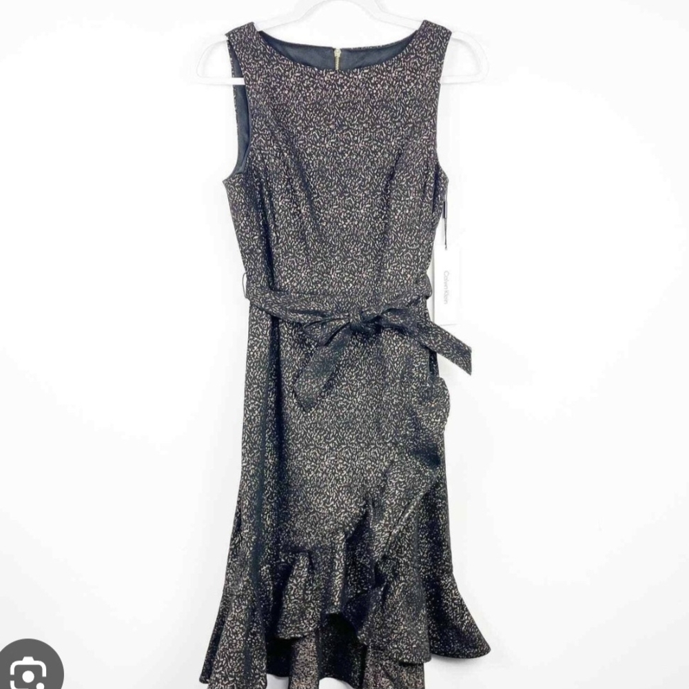 Calvin Klein Black Sleeveless Dress - Picture 2 of 3